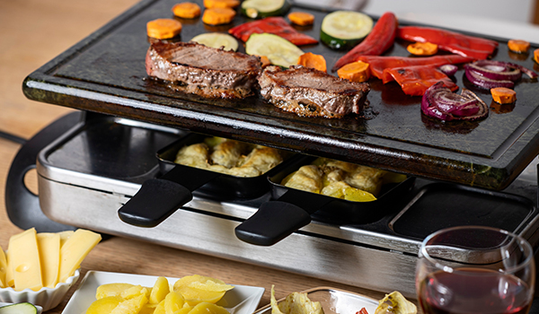 5 ocazii perfecte pentru a folosi plita electrică raclette